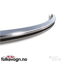 Støtfanger bak (EURO) kvadratisk model, Brazilian krom