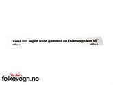 Klistremerke Ennå vet ingen hvor gammel...