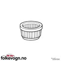Foring rattstamme lager (plastic)