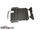 Taktrekk Golf 74-83 Sort m/takluke