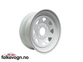 Felg White Spoke 6x15, 4x130