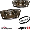 Deksel for torsjonsstag, krom, VW, par