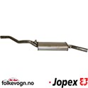 Bakre eksosanlegg, VW Golf II 1.6 TD