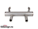 Eksosanlegg Performance Type-1 63-79 13-1600, u/forv. u/belg